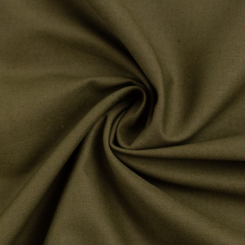 Preview: Baumwolle Webware - UNI - olivgrün